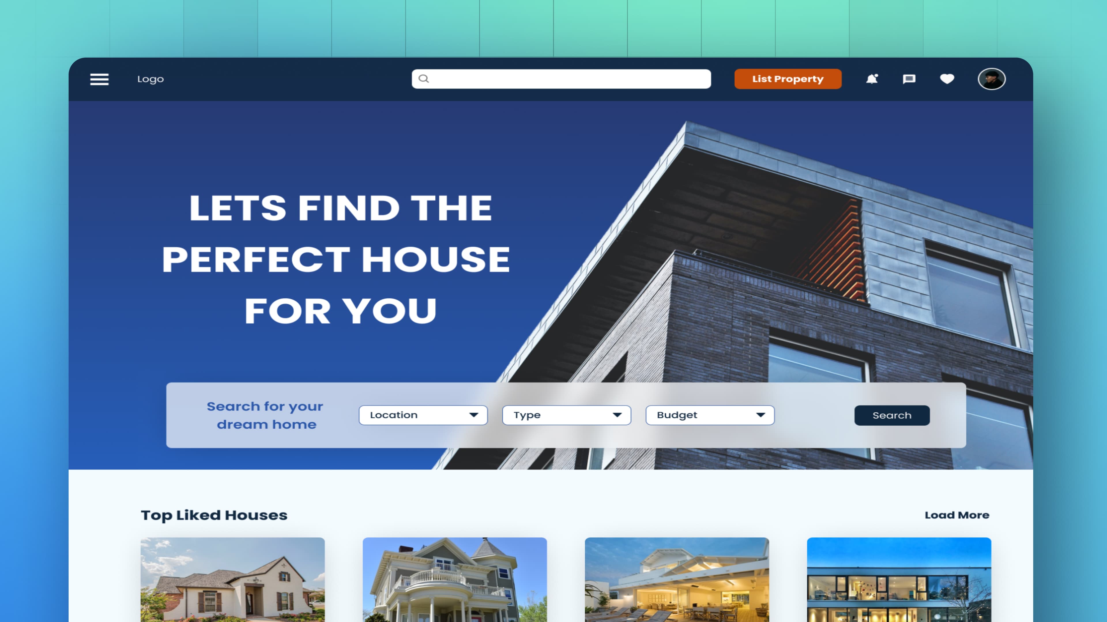 E-commerce platform interface